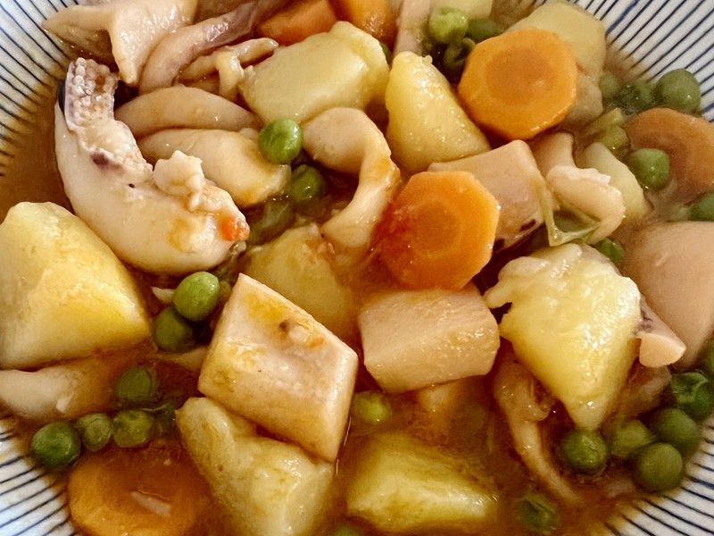 ESTOFADO DE SEPIA: RECETA