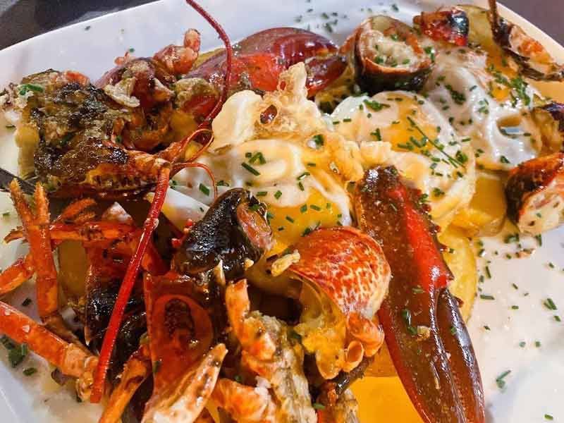 BOGAVANTE A LA FORMENTERA: RECETA