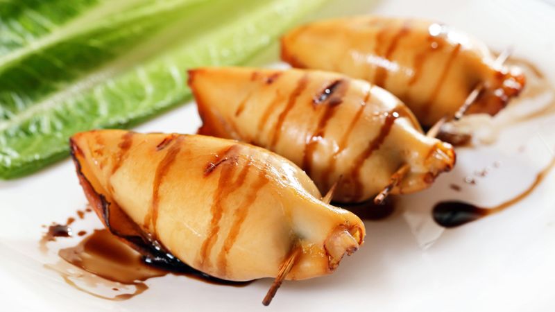 Receta de calamares rellenos caseros