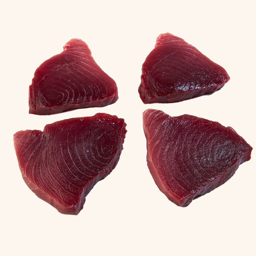 Atún Rojo Bluefin. 4 filetes de 180gr c/u.