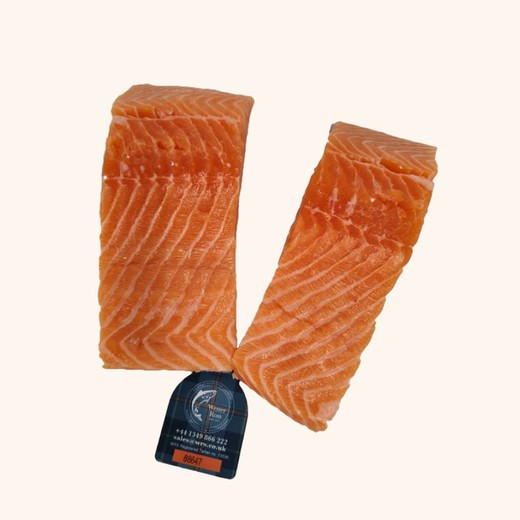 Supremas de Salmon Ecologico 2 supremas 250gr c/u