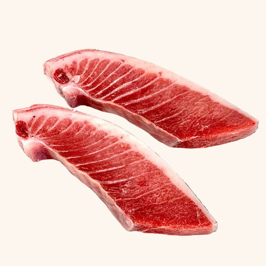 Ventresca de Atún Rojo Bluefin. 2 filtetes de 90 gr cada uno