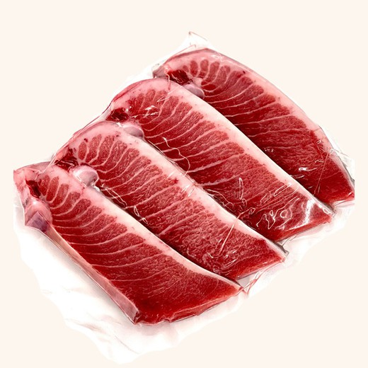 Ventresca de Atún Rojo Bluefin. 4 filetes de 90gr cada uno