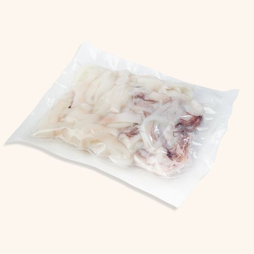 Calamar de playa a rodajas 480gr en neto