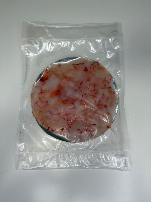 Carpaccio de Gamba Roja Fresca 100gr