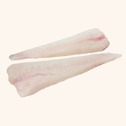 Filete de merluza con piel y sin escamas (2 unidades de 300 g)