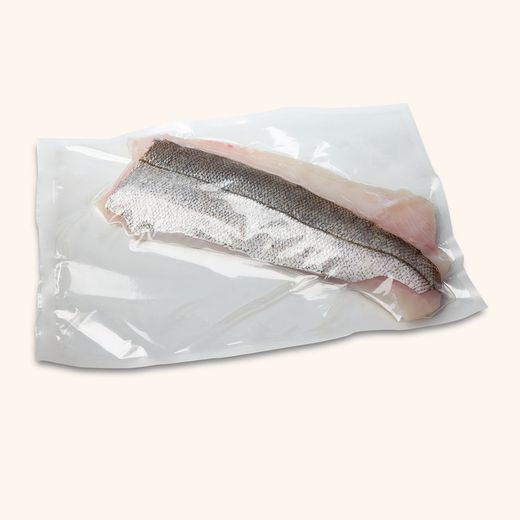 Filete de merluza con piel y sin escamas (2 unidades de 300 g)