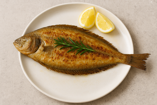 Lenguado de Costa Pelado y Entero. 2 unidades de 200gr aprox c/u