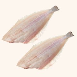 Lenguado de Costa Pelado y Entero. 2 unidades de 200gr aprox c/u