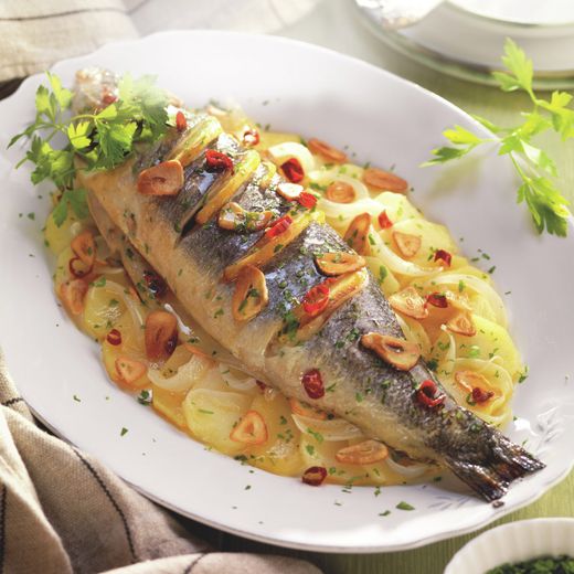 Lubina Nacional limpia y entera. 350gr aprox