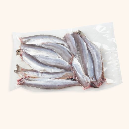 Maira de costa limpia sin cabeza y tripa (500g).