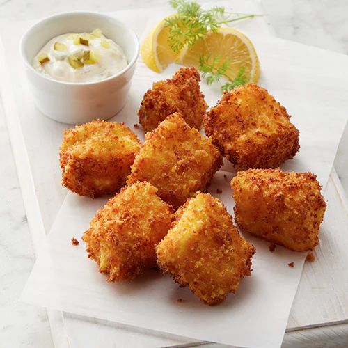 Merluza Nuggets sin piel. 8/10 unidades. 200gr.