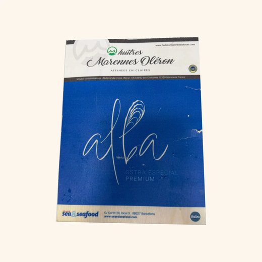 Ostra Francesa De Oléron Caja 12 unidades