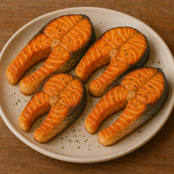 Salmón Noruego  4 Rodajas de 150gr c/u.