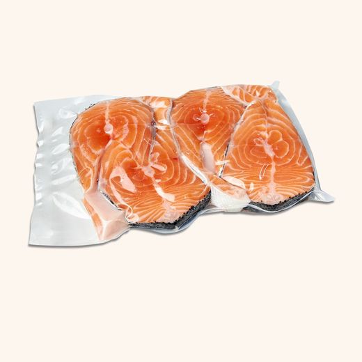 Salmón Noruego  4 Rodajas de 150gr c/u.