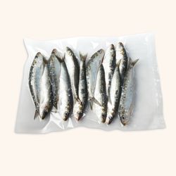 Sardina entera sin limpiar (1kg)