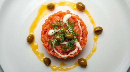 Salmón Tartar. 180gr