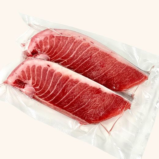 Atún Rojo Bluefin. Ventresca  2 filtetes de 90 gr cada uno