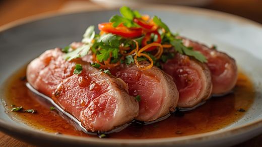 Atún Rojo Bluefin. Ventresca  2 filtetes de 90 gr cada uno